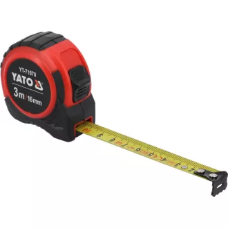 Bandă de măsurat YATO 3 x 16 mm