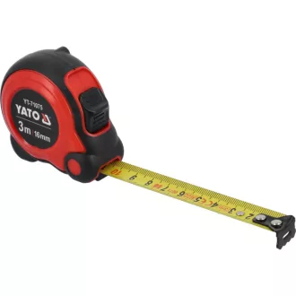 Bandă de măsurat YATO 3 x 16 mm