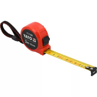 YATO Metru cu bandă, 3 m x 16 mm
