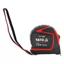YATO Ruletă 7,5 m x 25 mm cu cauciuc