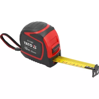 YATO Metru de 10 m x 25 mm cu cauciuc
