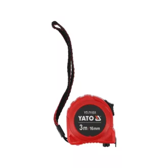 Bandă de măsurat YATO 3 x 16 mm
