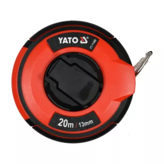 Bandă de măsurat YATO 20 mx 13 mm oțel închisă
