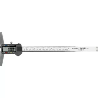 YATO Subler digital pentru măsurat adâncimea 200 mm