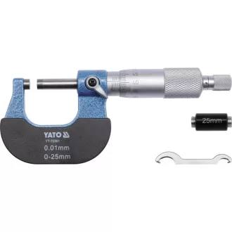 Micrometru YATO 25-50 mm +/-0,01 mm mecanic