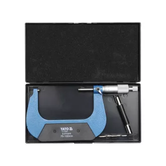 Micrometru YATO 75-100 mm +/-0,01 mm mecanic
