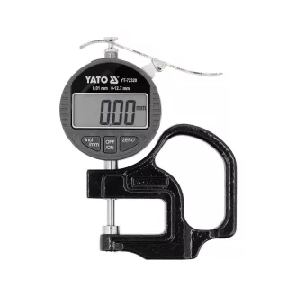 YATO Comparator digital pentru grosime 12,7 mm / 0,01 mm