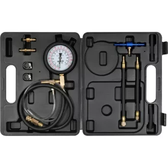 YATO Set manometru injecție combustibil 10 piese 7 bar