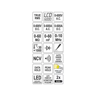 YATO Selector digital de blocare