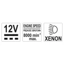 Lampa stroboscopica YATO xenon 12 V