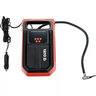 Compresor auto YATO 12V 10 bar cu display LCD si lumina LED