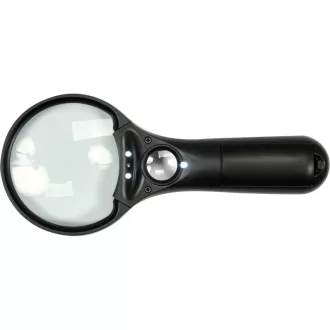 Lupa YATO 3X/45X cu două lentile