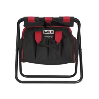 YATO Scaun pliant cu suport pentru scule 22 buzunare