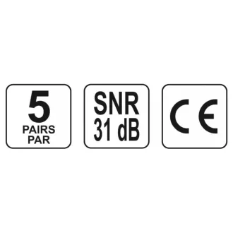 dopuri de urechi YATO tăiate 7-12 mm (5 per/buc)