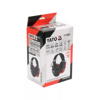   Husa de protectie a urechii baterie YATO cu filtru de zgomot activ de 28 dB
