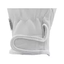 YATO Mănuși de protecție cu piele și închidere velcro, mărimea 10, albe
