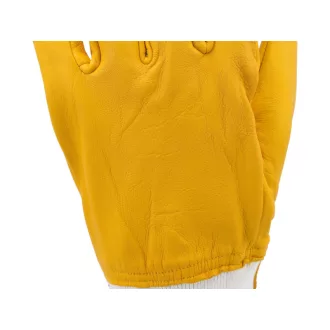 YATO Mănuși de protecție din piele, mărimea 10, galbene