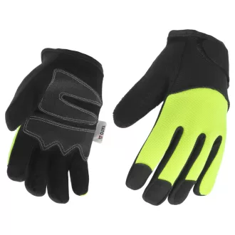   Mănuși de protecție de lucru YATO pentru 8 ecran tactil din piele-bumbac