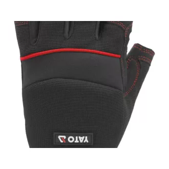   YATO Mănuși de protecție mărimea 11, fără vârfuri, negre