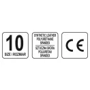 YATO Mănuși de protecție fără vârfuri, mărimea 10