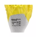Mănuși de asamblare YATO (Galben cu nitril) 9