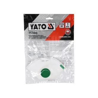 YATO Masca de praf FFP2/PZ NR SL cu supapa