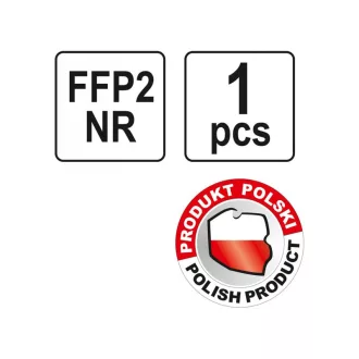 YATO Masca de praf FFP2/PZ NR SL cu supapa