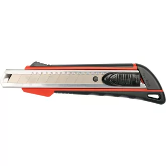 YATO Cuțit cu lamă retractabilă 18 mm cu ghidaj metalic