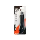 YATO Cuțit cu lamă retractabilă 18 mm extra ascuțit