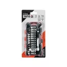 YATO Set de cuțite pentru sculptură în lemn, 14 piese