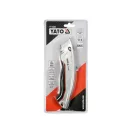 YATO Cutit cu lama trapezoidala retractabila cu 3 lame trapezoidale