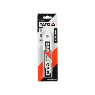 YATO Lamă retractabilă extra ascuțită 18 mm (10 buc)