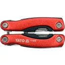YATO Unealtă multifuncțională (briceag) + husă Aluminiu