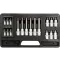 Set de biți cu prindere pentru cheie YATO, 18 piese, Torx 1/4", 1/2", CrV