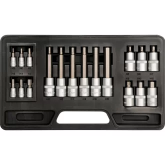 YATO Set de capete de șurubelniță, 18 bucăți