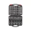 YATO Set chei tubulare cu bit 30 piese Imbus 1/2" 5-19 mm CrV