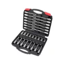 YATO Set chei tubulare cu bit 30 piese Imbus 1/2" 5-19 mm CrV