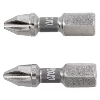 YATO Vârf de bit PH2 x 25 mm (2 buc)