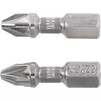 YATO Vârf de bit PZ2 x 25 mm (2 buc)
