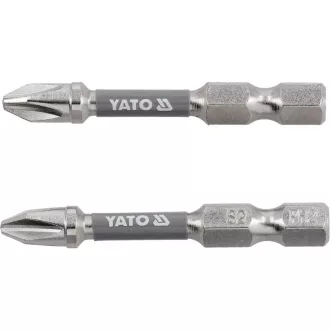 YATO Vârf bit PH2 x 50 mm (2 buc)