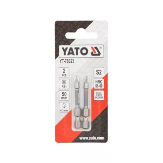 YATO Vârf de șurubelniță PZ1 x 50 mm (2 buc)
