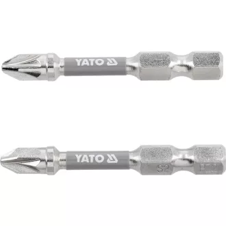 YATO Vârf de bit PZ2 x 50 mm (2 buc)