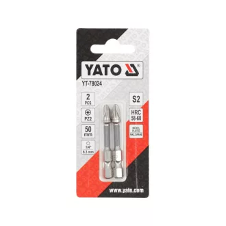 YATO Vârf de bit PZ2 x 50 mm (2 buc)