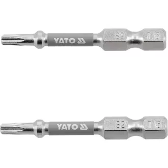 YATO Vârf de bit T15 x 50 mm (2 bucăți)