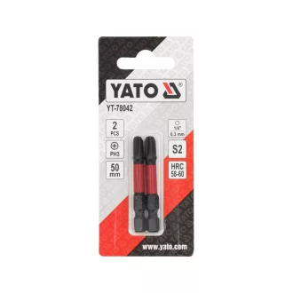 YATO Bit de impact PH3 x 50 mm (2 buc)