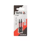 YATO Punte de șurubelniță de impact, T8 x 50 mm (set de 2 bucăți)