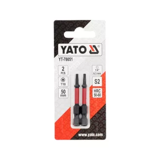 YATO Bit de impact T10 x 50 mm (2 buc)