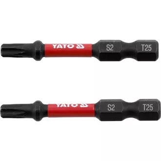 YATO Vârf de impact T25 x 50 mm (2 buc)