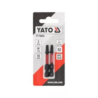 YATO Vârf de impact T25 x 50 mm (2 buc)