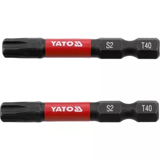 YATO Vârf de impact T40 x 50 mm (2 buc)